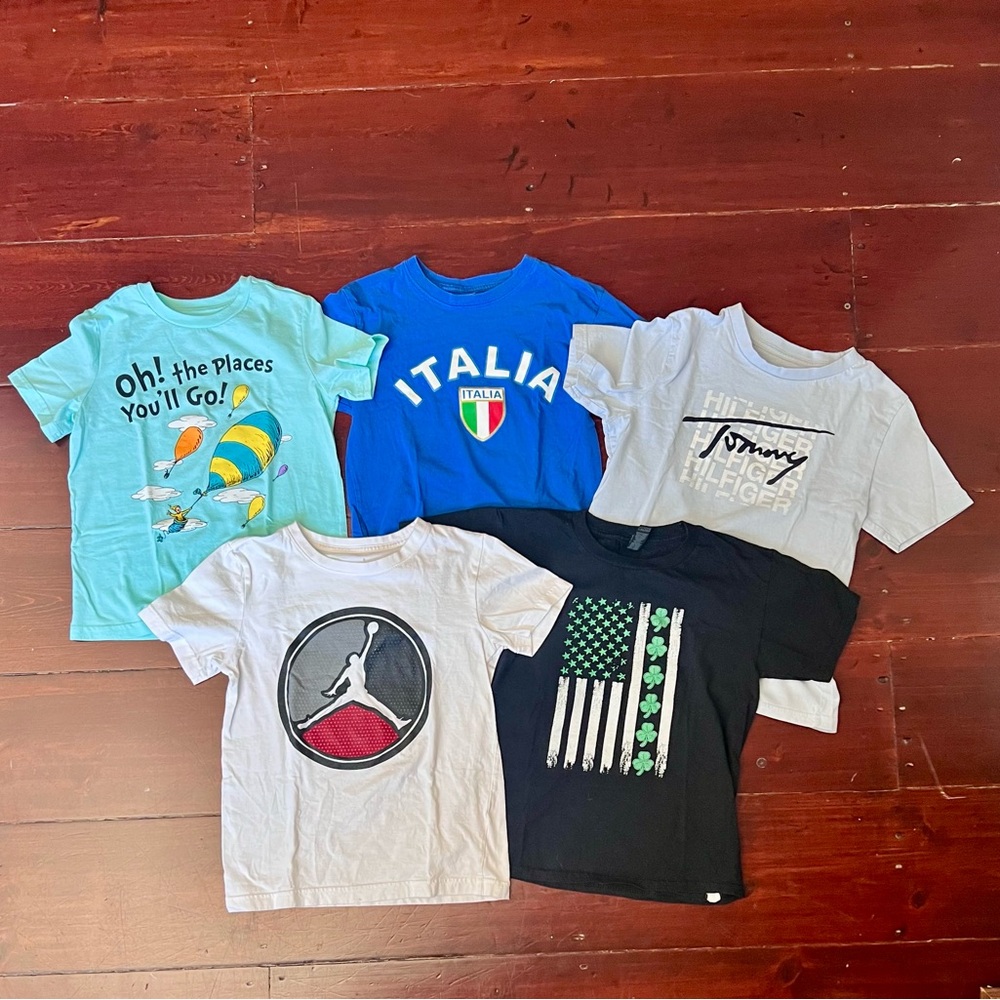 Nike, Jumping Beans Kids and other Tees - Blue, White, Black size small